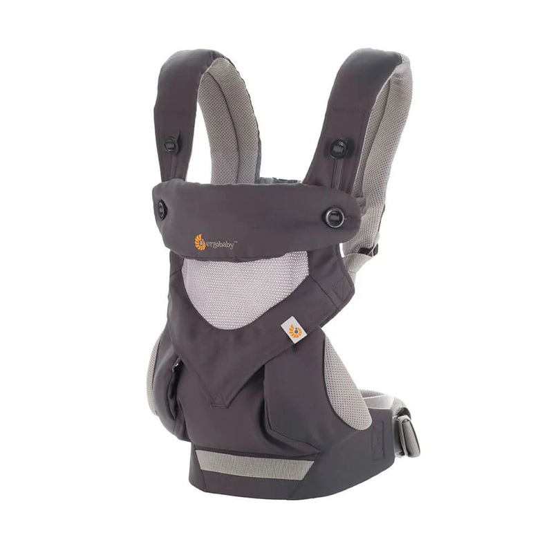 360 Cool Air Baby Carrier Carbon Grey Mesh