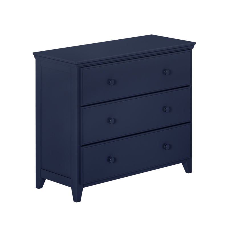 3-Drawer Dresser Blue-131