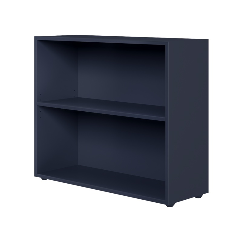 2-Shelf Bookcase Blue-131