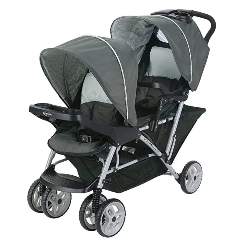 (Floor Model) DuoGlider Multi-Child Stroller – Glacier