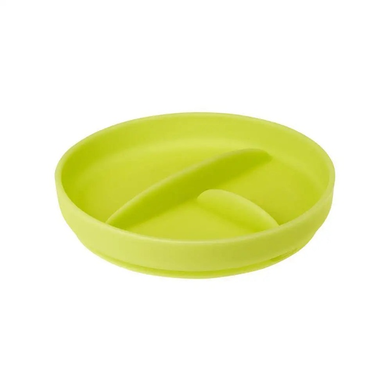 Olababy Silicone Divided Suction Plate Kiwi 61011